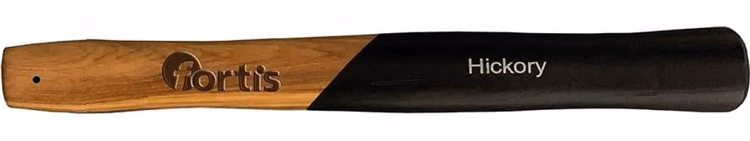 Fortis Manico di ricambio in legno di noce americano per martello a percussione 60 mm