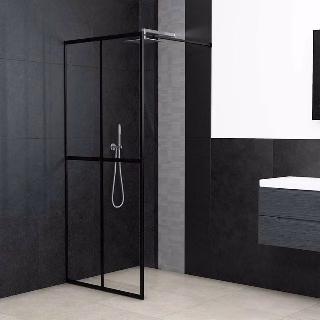 Cabina Doccia con Vetro Temperato Trasparente 80x195 cm 145679