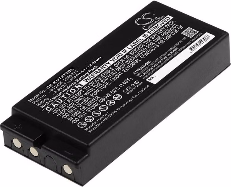 TECHTEK Batteria compatibile con [Ikusi] BERLINDE, GH, IK3, IK3 transmitters, IK4, IKONTROL, IKONTROL 2305271, JASO, KONECRANES, T70 console box, T70