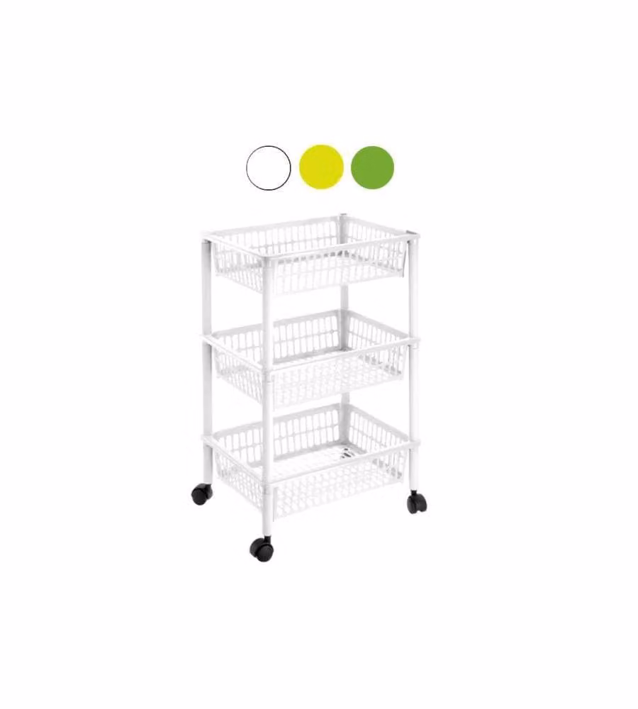 Carrello P.3 Mito Lime Cm 40X29 H 62 Tontarelli