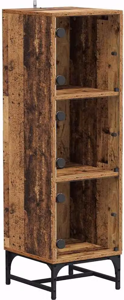 Credenza Legno vecchio 35 x 37 x 117 cm
