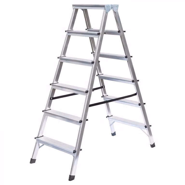 Scala domestica accessibile da entrambi i lati 2x6 gradini