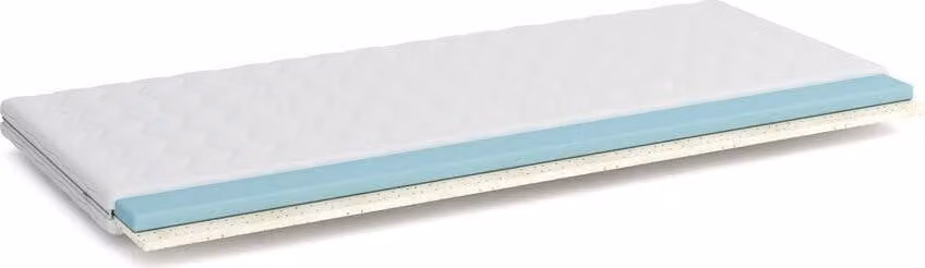 FURNLUX Materasso senza molle Gombo Bianco 80x180cm / Hauptfarbe: Weiß / Dimensioni: 80 x 180 x 12 cm