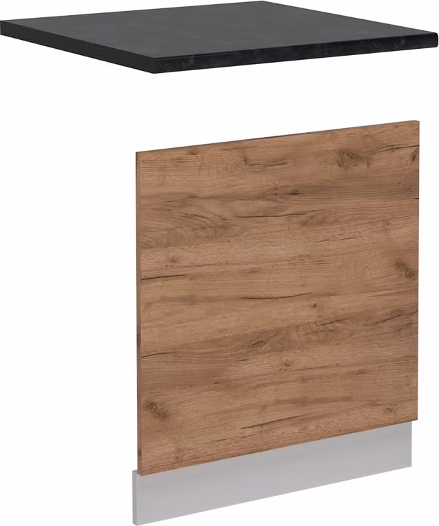 Pannello frontale Vicco R-Line Rovere dorato 60 cm PL Antracite, Model 53005