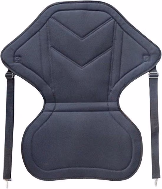 Sedile per kayak, regolabile, pieghevole, per kayak e canoa, con supporto ergonomico