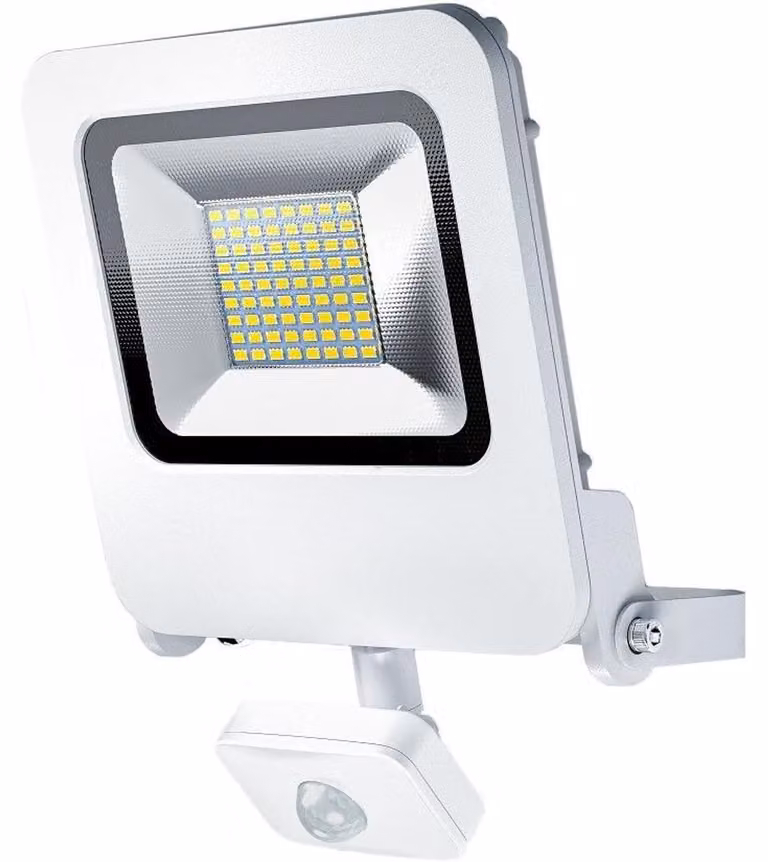 Osram Endura, Applique da esterno, Bianco, Alluminio, IP44, Garage, I