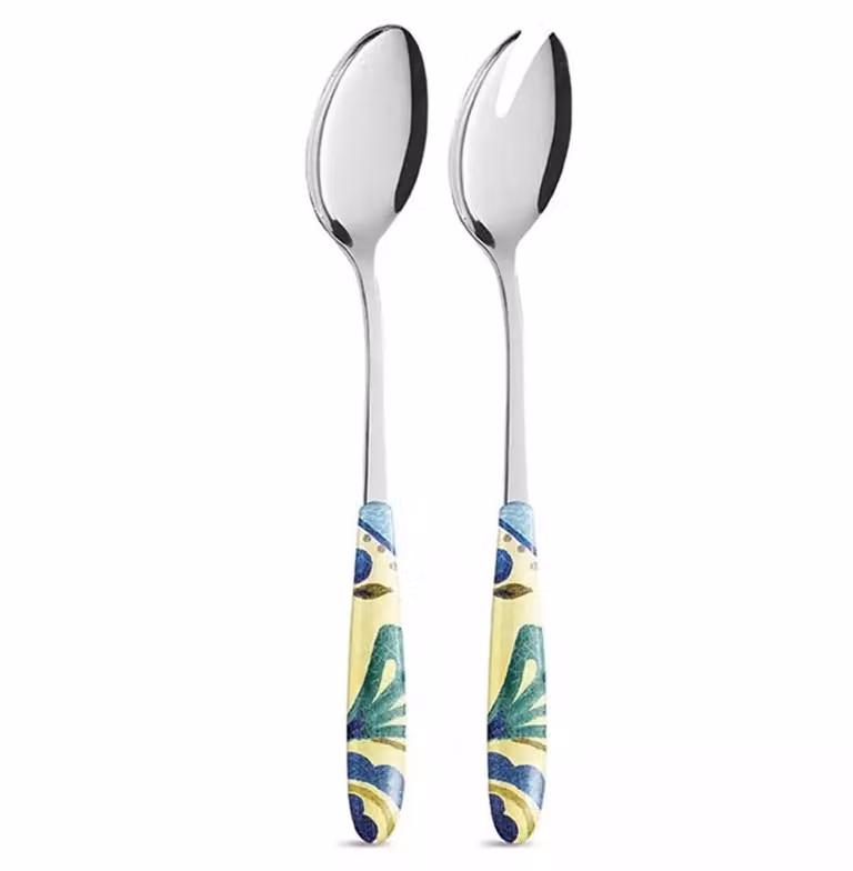 Coppia posate per insalata Linea London