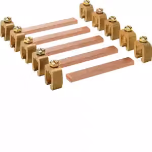 Connettore per guide a S, 40 mm, universale N, 12x5 mm, a 5 poli, per armadi FP/ZB/FT/FA