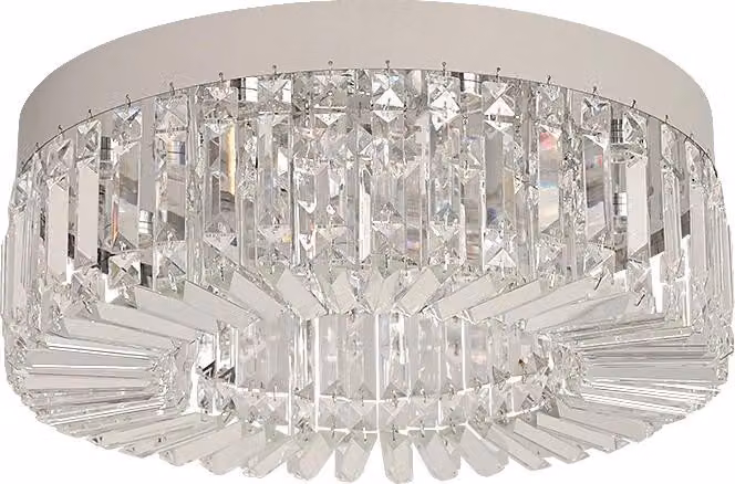 Lampada da soffitto, design moderno, elegante finitura in cristallo, XH500-Y-SS, variabile