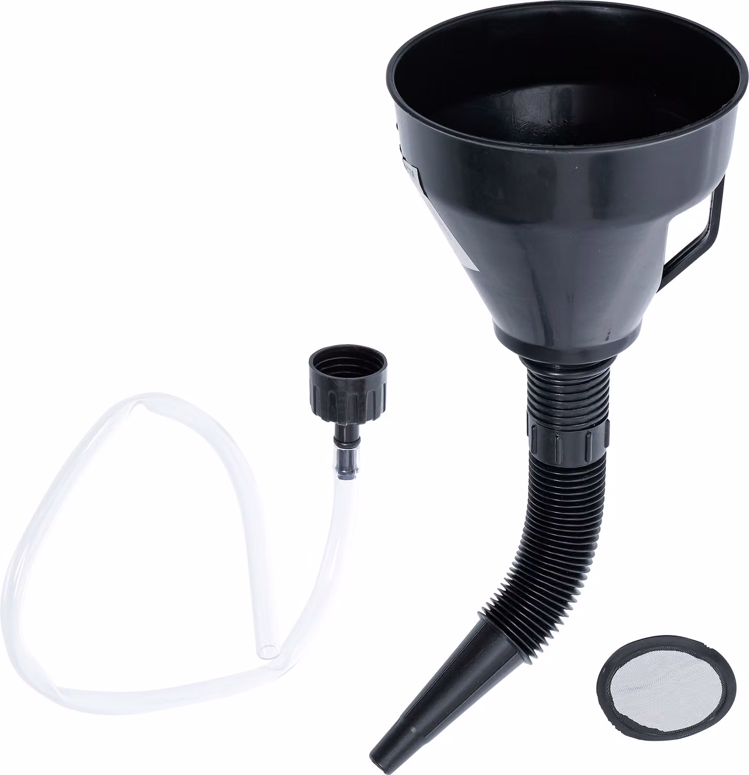 BGS Set di imbuti per il riempimento dell'olio con tubo flessibile Ø 135 mm 3 pz - 6866