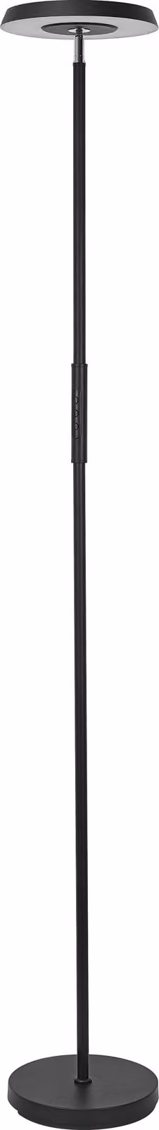 OSRAM SMART+ WIFI FLOOR UPDOWN lampada da parete e da terra, nera, 13,5W, 2165lm, luce bianca e colorata regolabile, due sorgenti luminose, dimmerabile, lunga durata, luce RGB, controllabile tramite app, 3000K