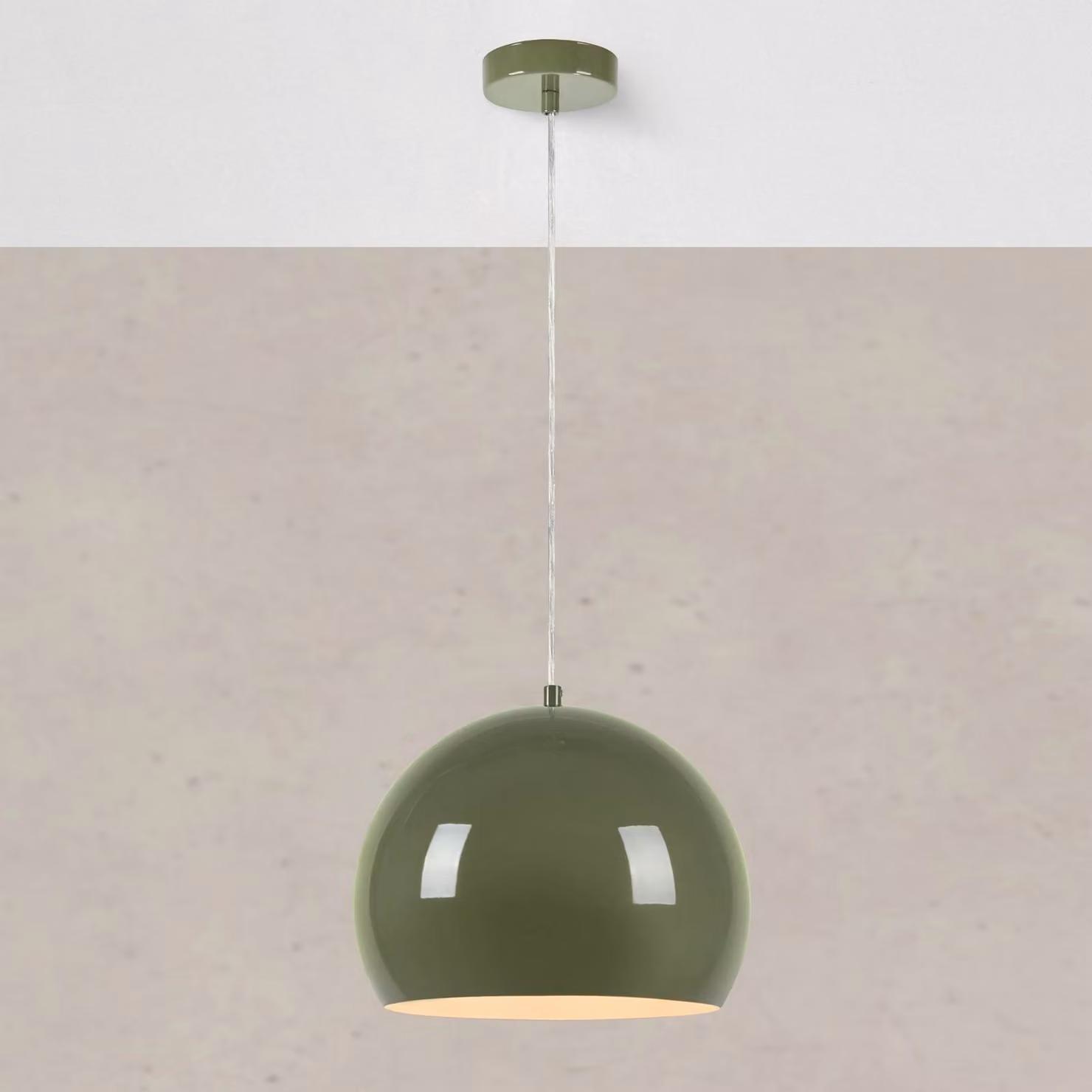 Markslöjd Lampada a sospensione Pop, dimmerabile, Verde, Soggiorno / Sala da pranzo, Metallo, Vintage, Lampada a sospensione