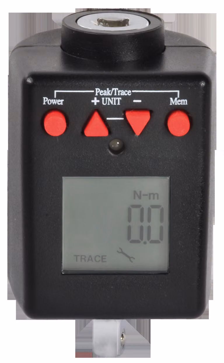 SW-Stahl 03926L Adattatore digitale per coppia di serraggio 1/4 di pollice 6-30 Nm I Adattatore digitale per coppia di serraggio I Precisione +/- 2% I Per serraggio in senso orario e antiorario