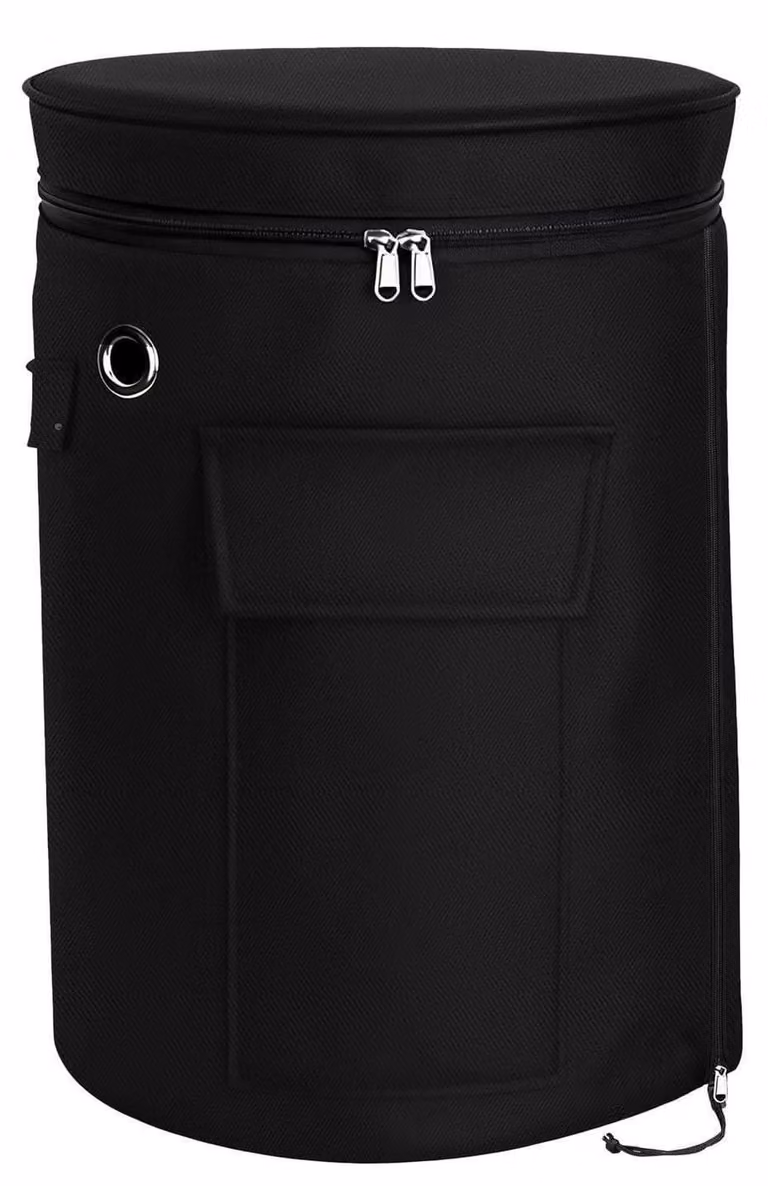 Copertura protettiva per bombole di gas da 11 kg, impermeabile, antivento, resistente ai raggi UV, realizzata in tessuto Oxford 600D, dimensioni Ø33x66 cm