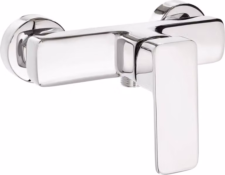 Wall-mounted shower faucet