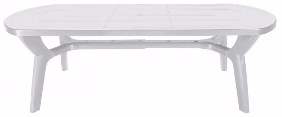 Tavolo pagoda allungabile 90x180/230 – Bianco – Grand Soleil