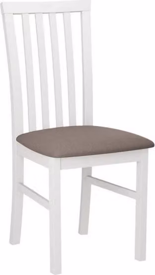 Sedie da tavolo da pranzo FRATONIA 1 - bianco / marrone 1