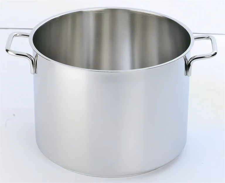 Casseruola alta in acciao inox per induzione, linea Apollo, diam. 20cm