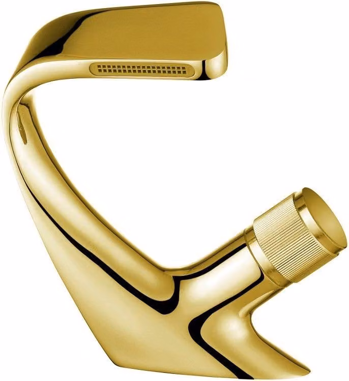 Mexen Cardo rubinetto per lavabo, oro - 747200-50