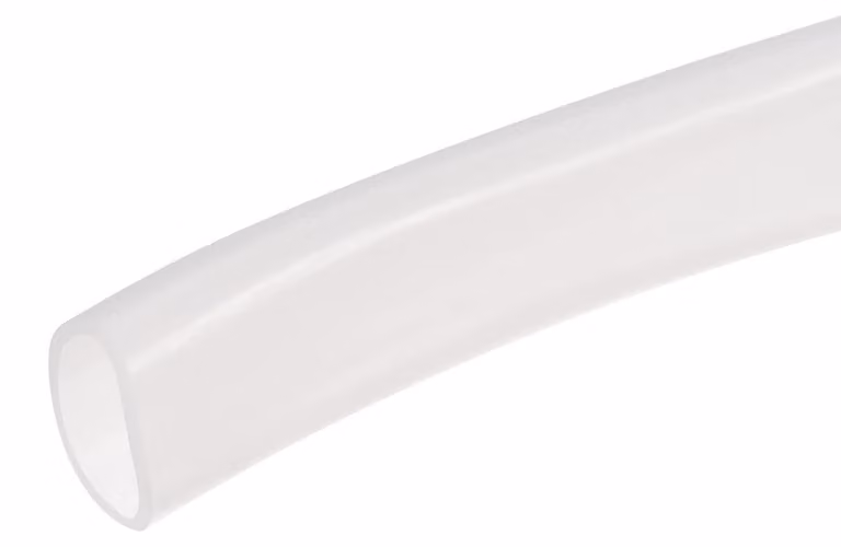 Tubo in silicone, diametro interno 22 mm, diametro esterno 26 mm, lunghezza 1 metro, trasparente