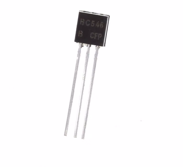 Transistor NPN BC546B, involucro TO-92, 65V, 100mA, 625mW, confezione da 20 pezzi.