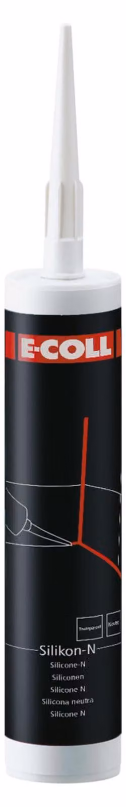 Silicone N sigillante 310ml trasparente E-COLL