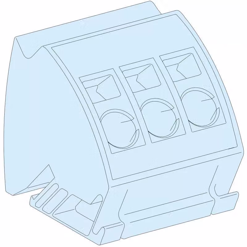 Schneider Electric PrismaSeT-P, Linergy TB, blocco di messa a terra, 3x16 mm², lunghezza = 37 mm, (4 pezzi) LVS04215