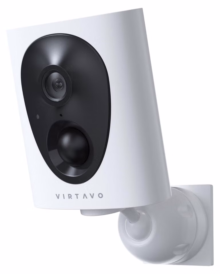 Telecamera di sicurezza esterna 2K, alimentata a batteria, wireless, con visione notturna