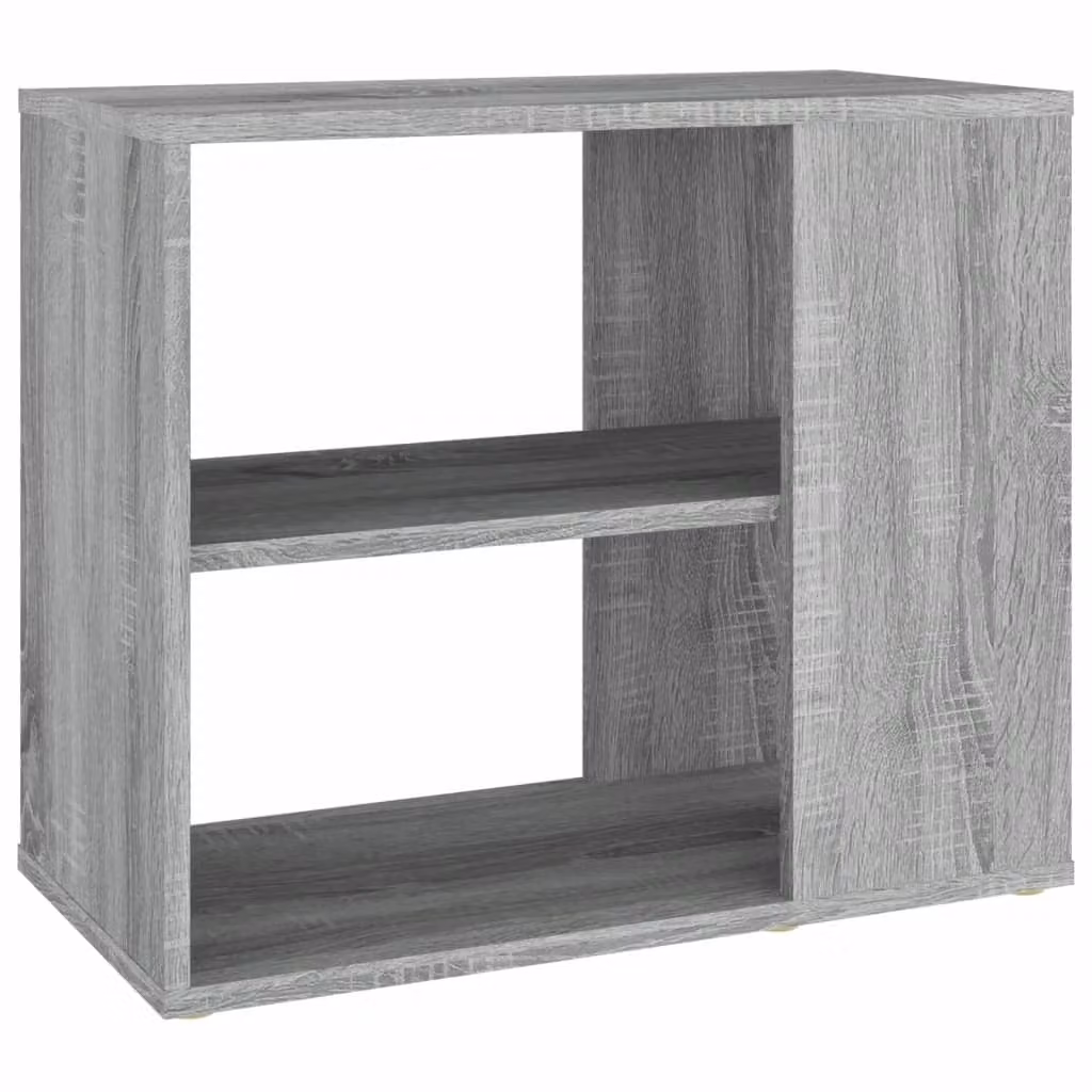 Mobiletto Laterale Grigio Sonoma 60x30x50 cm Legno Multistrato