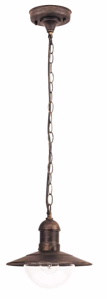 Lampada a sospensione mediterranea 1xE27 Oslo oro antico 8737 Rabalux