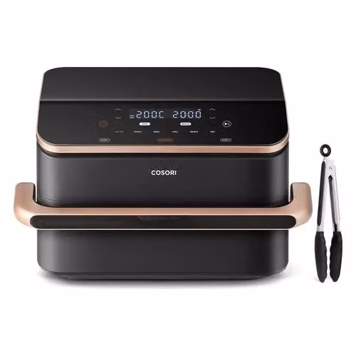 Friggitrice ad aria Cosori Dual Blaze Twinfry Chef Ed con tecnologia Dual Zone, colore nero – 2
