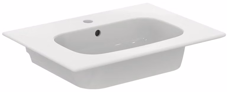 Ideal Standard i.Life A - Lavabo 640x460 mm, con sfioratore, foro per rubinetto, bianco T461901