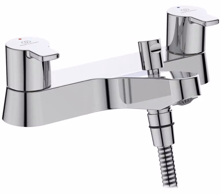 Ideal Standard Calista B1152AA, miscelatore per doccia a due fori, finitura cromata