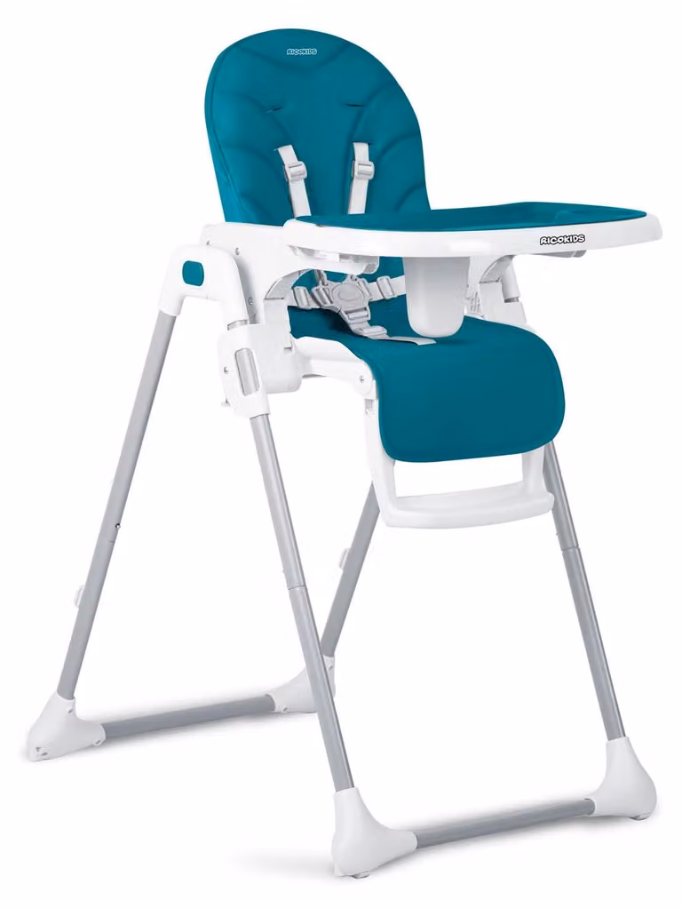 Sedia da pranzo per bambini Ricokids Tulo blu