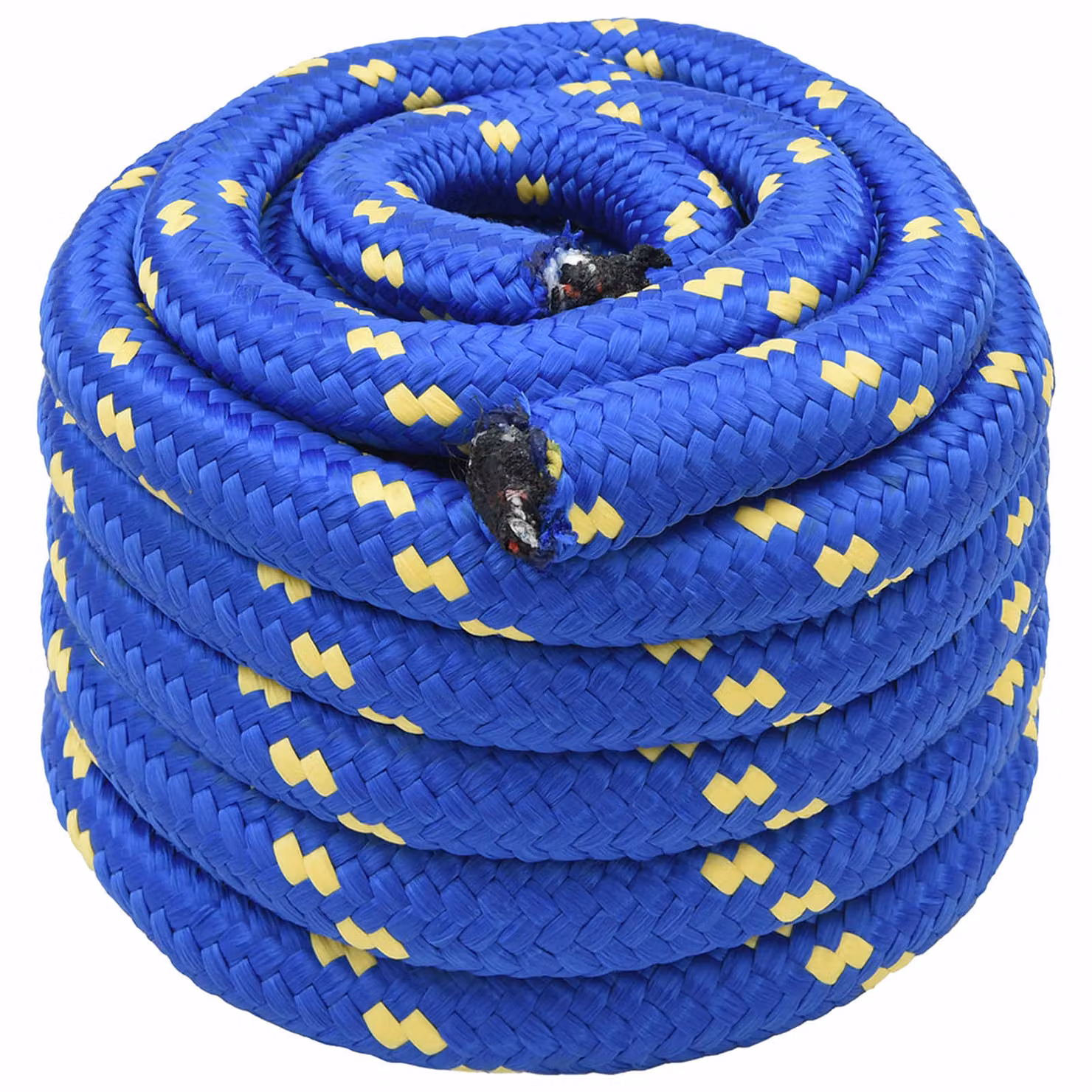 Corda multiuso vidaXL in plastica blu, diametro 40 mm, lunghezza 5 m