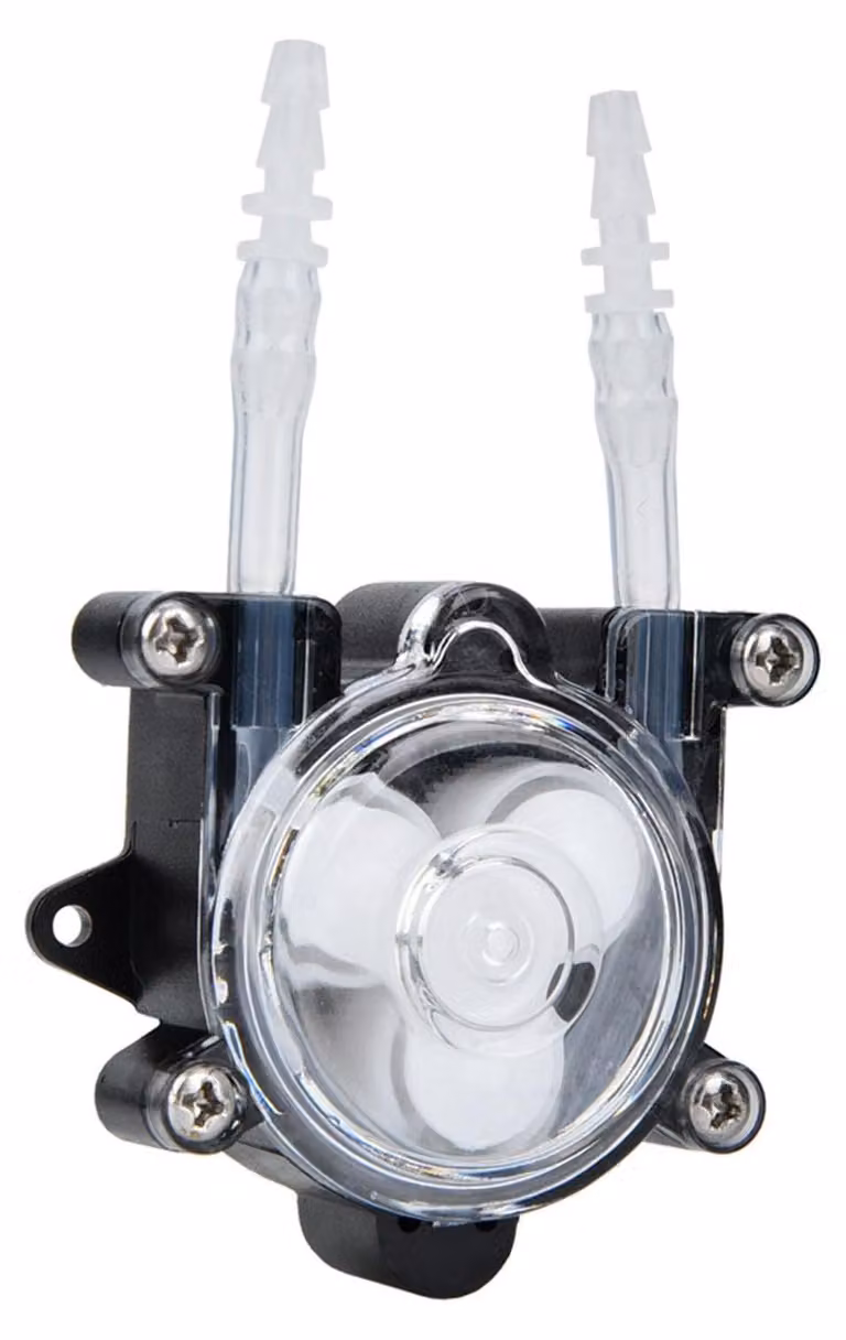 Pompa peristaltica DC12V, modello G528, con tubo da 3x5 mm, design compatto