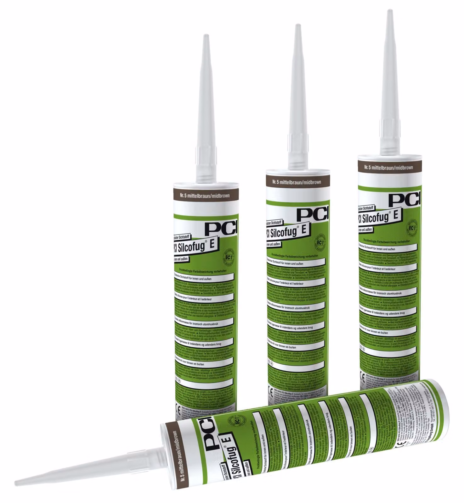 Sigillante elastico in cartuccia da 310 ml Silcofug E PCI