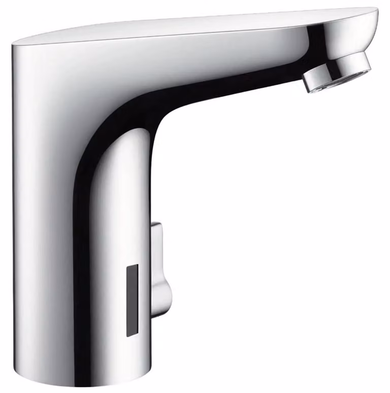 Hansgrohe Focus miscelatore lavabo elettronico cromo versione batteria con miscelatore