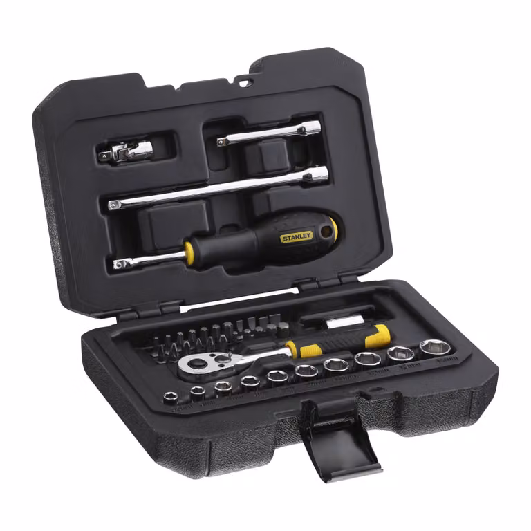 Set di chiavi Stanley 38El.  1/4"