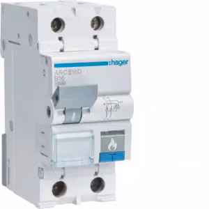 Dispositivo di protezione contro gli archi elettrici AFDD con interruttore magnetotermico 1P+N 10 kA B-16A 2M