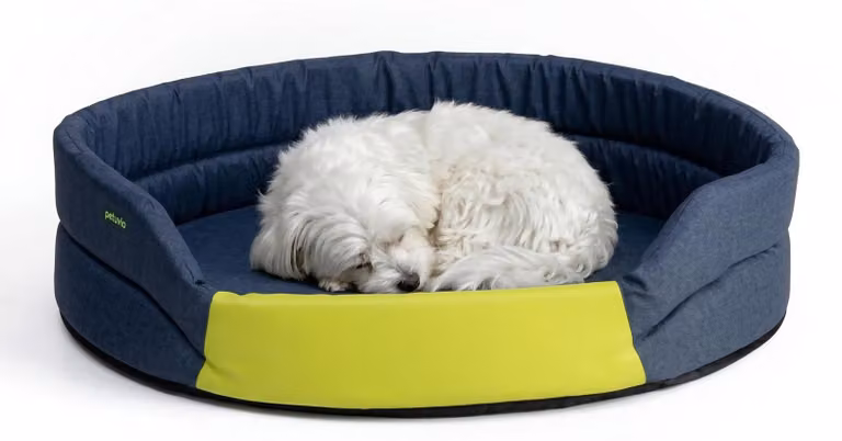 Cuccia per cani e lettino per cani, impermeabile, imbottitura in schiuma sagomata, base antiscivolo, resistente e lavabile, resistente alle macchie