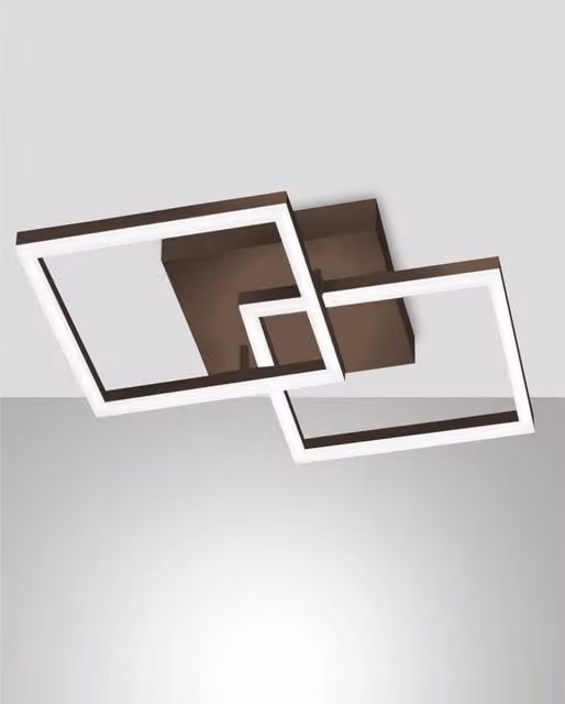 Plafoniera BARD a led moderna 39W Corten 3394-22-361 Fabas Luce