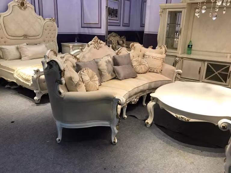 Rund Couch Wohnlandschaft Runde Sofa Polster Eck Garnitur Big Sofas Couchen