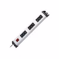 Presa Kopp Powerversal 3x3-gang IEC-320C13 con interruttore