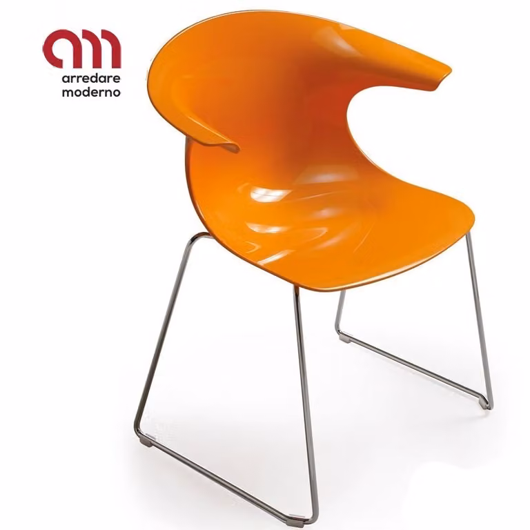 Sedia Loop Mono Sled Infiniti Design
