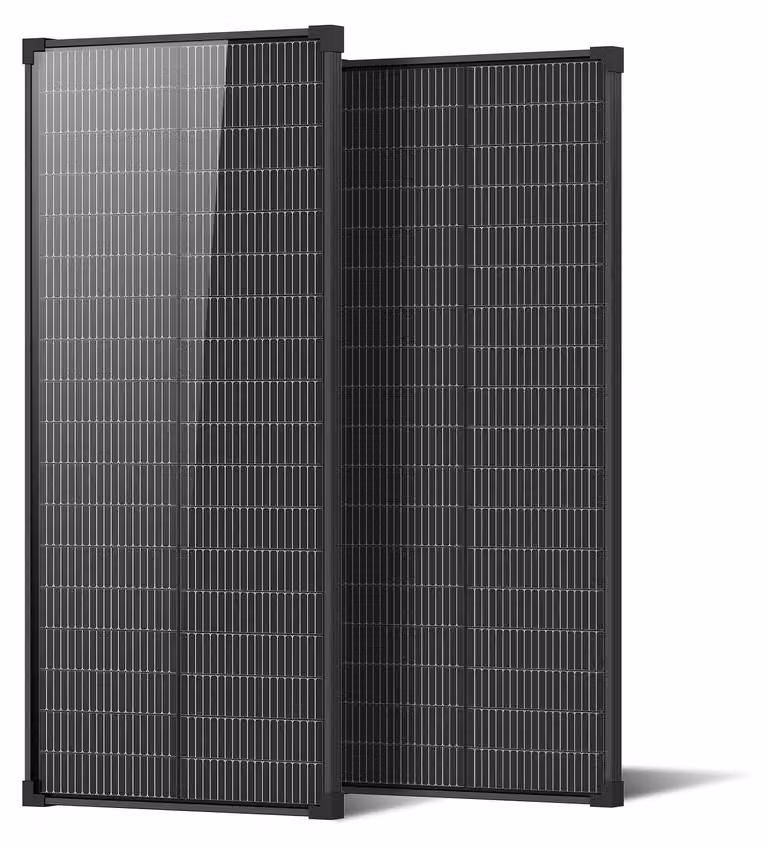 Pannello solare da 200 W - Monocristallino, 12 V - Dimensioni: 100 x 46 cm - Peso: 4,8 kg