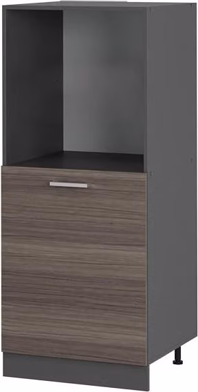 Mobile per forno da incasso R-Line Grigio nobile/Antracite 60 cm Vicco