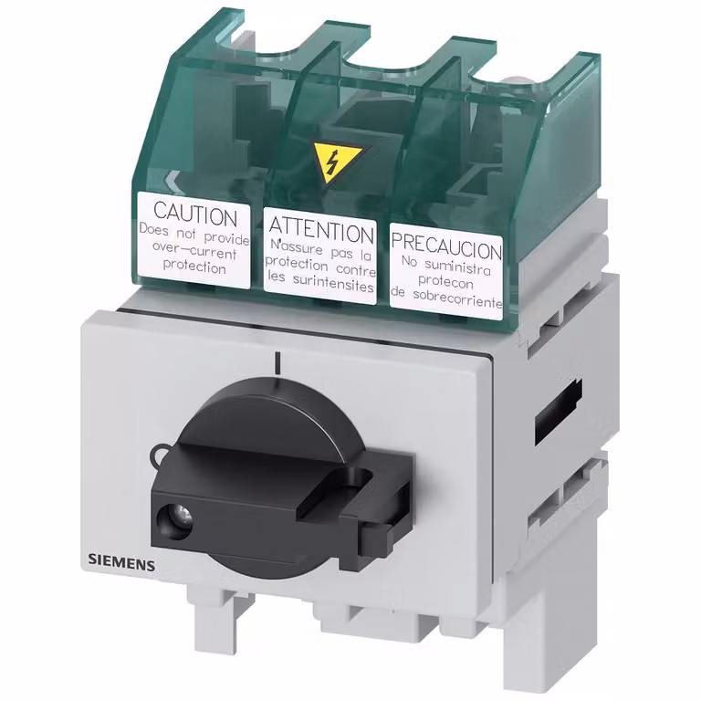 Siemens SENTRON, sezionatore di carico 3LD5 UL, interruttore generale, a 3 poli, omologato 3LD50000TK11