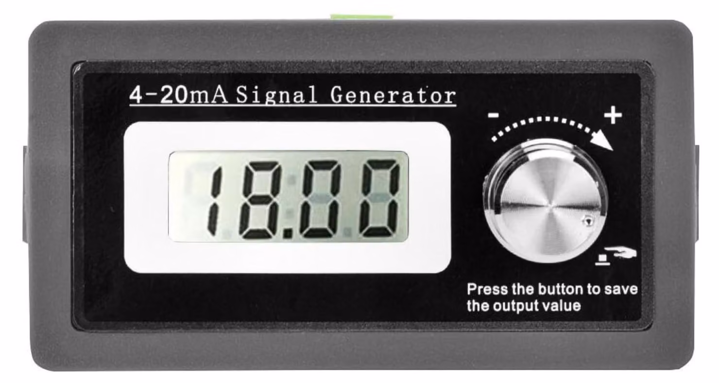 Generatore di segnale 4-20mA, ad alta precisione, a due fili, con display LCD, 44 g