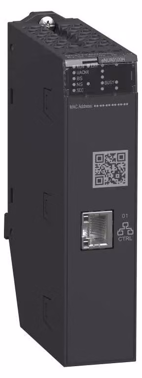 Modulo di comunicazione Schneider Electric Modicon M580, server e client OPC UA, versione robusta BMENUA0100H